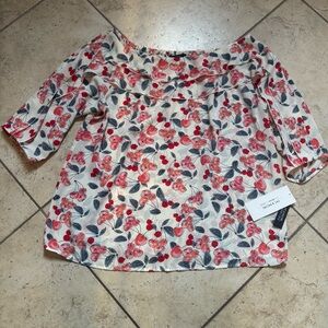 Zac & Rachel Cherry Blouse 🍒❤️
